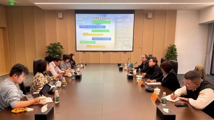 石培文董事长一行赴快手总部考察座谈